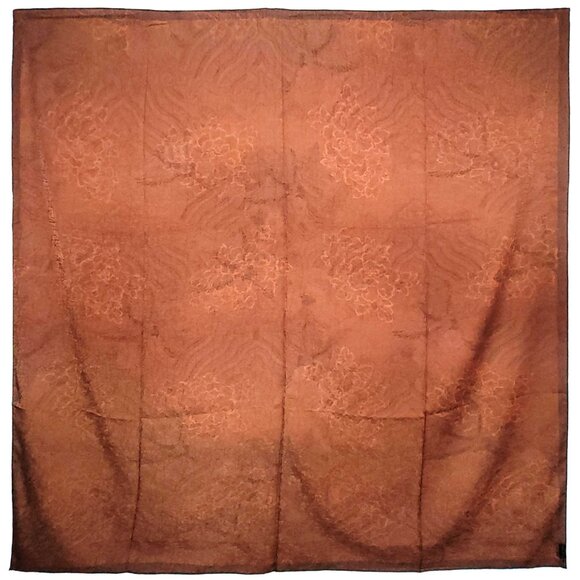 NWT Double Sided Silk Scarf 53"x53" Large Square Shawl Wrap XiangYunSha 36211 - Picture 6 of 11